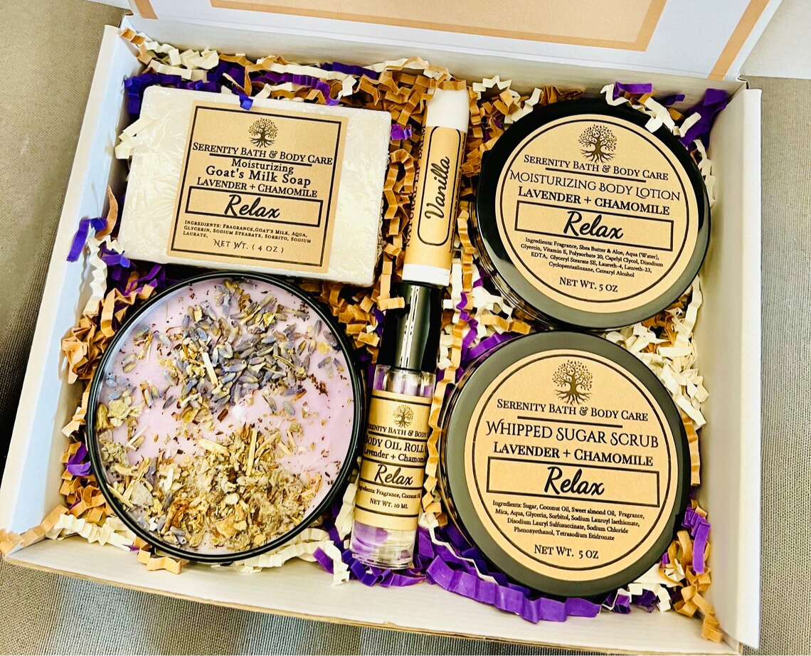 Black Owned Gift Box| A Gift for Her| Birthday Gift| Self Care Gift Box for Women| Gift for Mom| Pamper Gift| Christmas Gift
