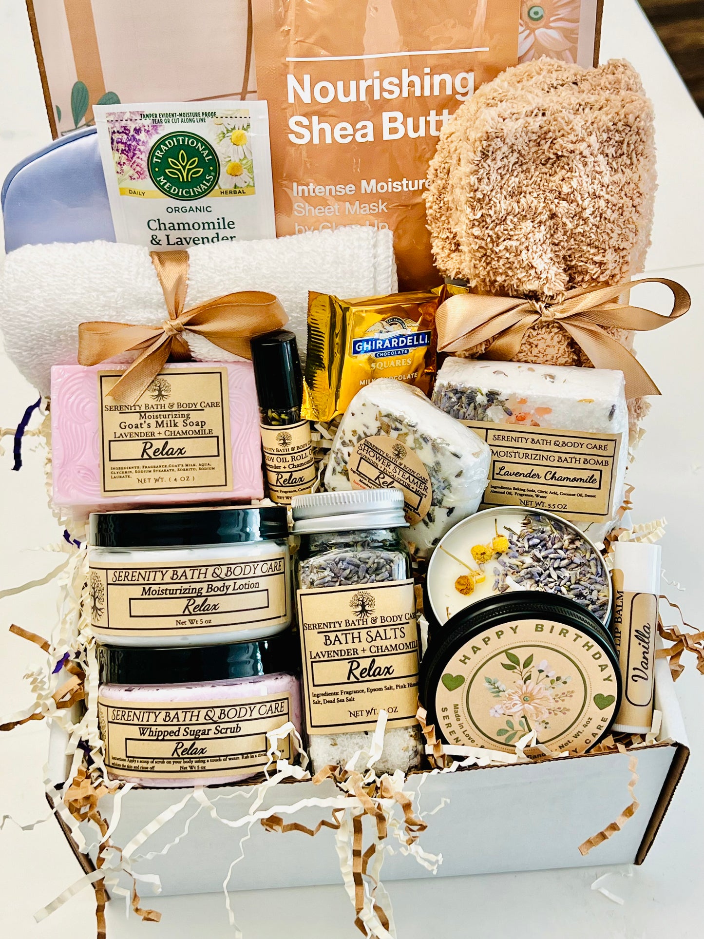 1-A Birthday Gift for Her, Valentine's Day Box, Mother's Day Gift Basket, Christmas Gift for Women, Care Package, Sending Hugs, Self-Care Gift