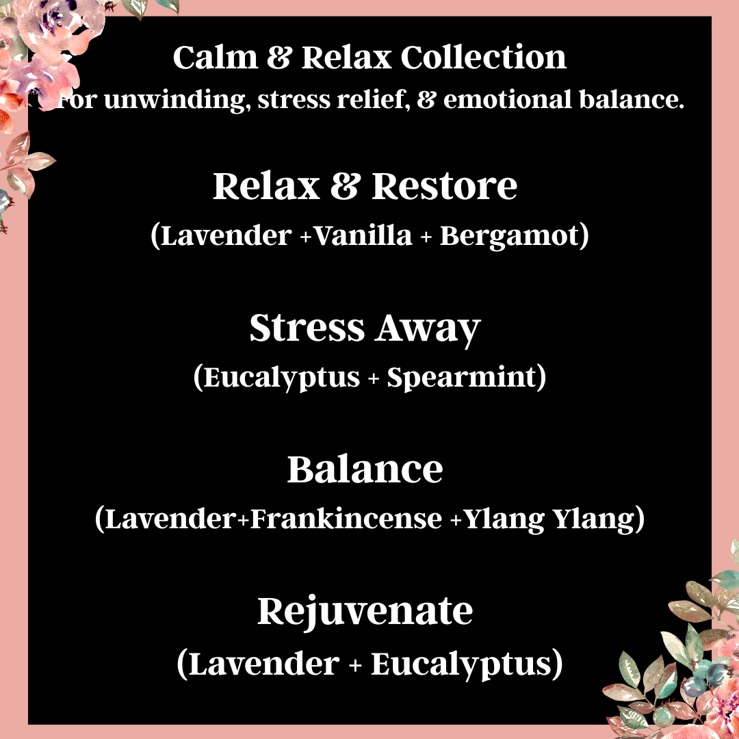 Essential Oil Roll-On Gift Set, Perfume Roll-On Gift Set for Birthday or Christmas Gift