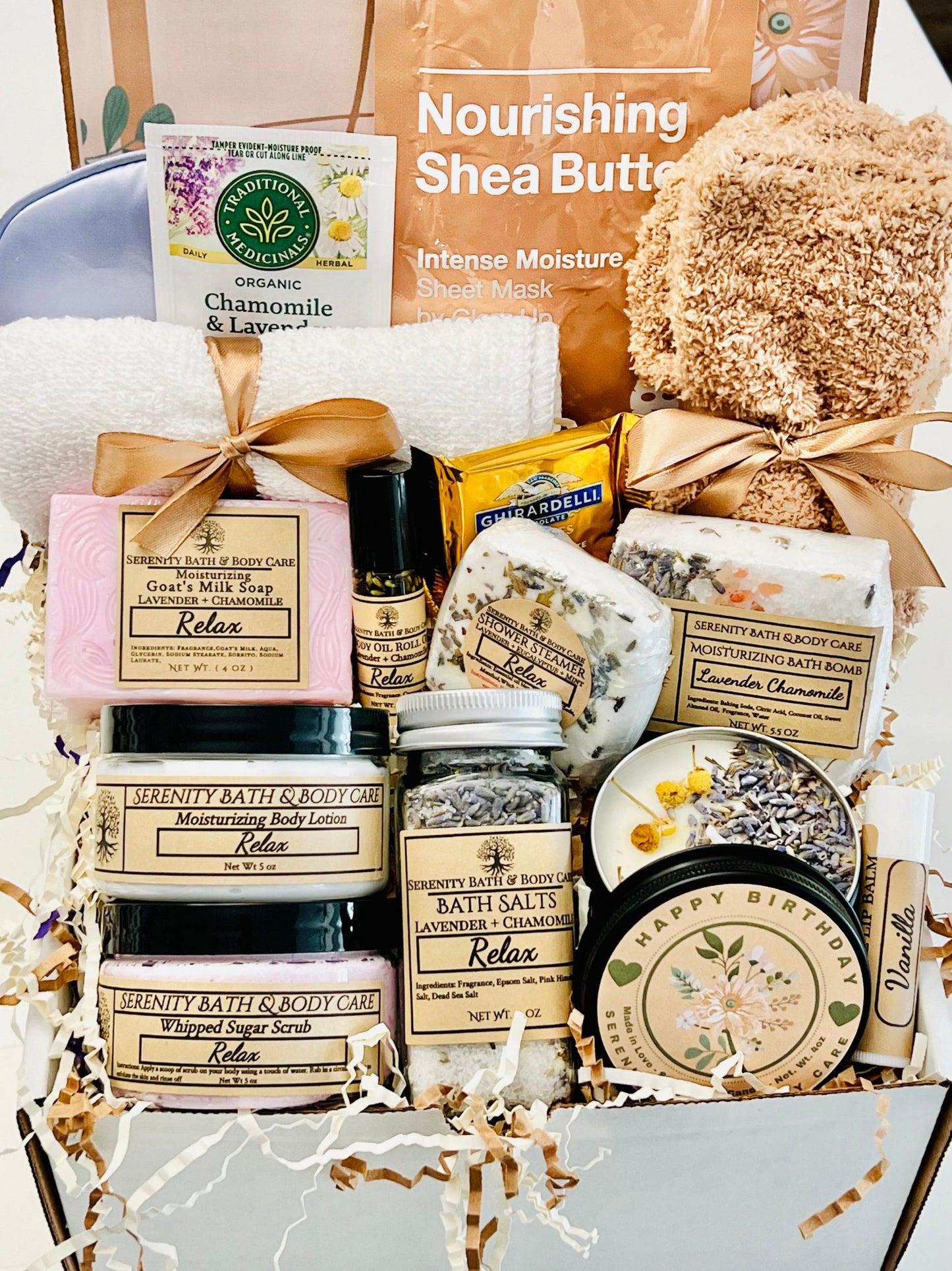 1-A Birthday Gift for Her, Valentine's Day Box, Mother's Day Gift Basket, Christmas Gift for Women, Care Package, Sending Hugs, Self-Care Gift