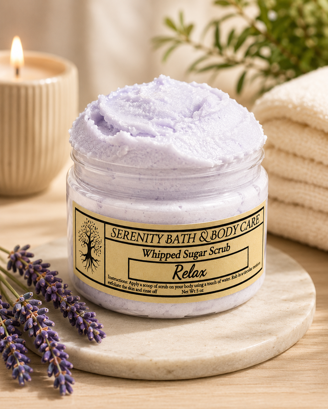 Build a Box-Moisturizing Whipped Sugar Scrub