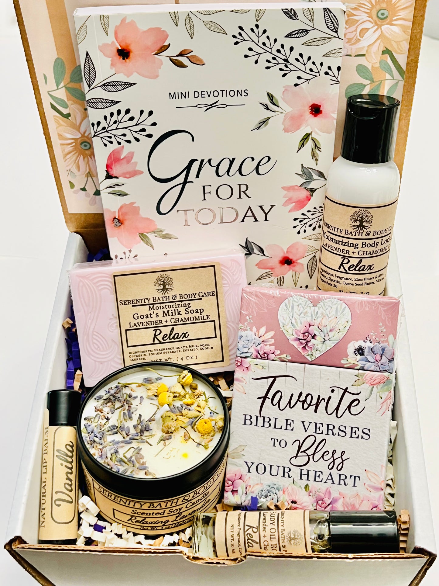 Christian Gift Box, Devotional Gifts, Inspirational Gift for Women, Christmas Gift for Her, Thinking of you Gift, Birthday Gift for her, Christian Gifts