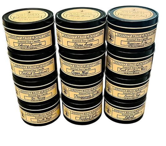 4 Scented 4oz Soy Candles for $33.33 & 8oz Soy Candles for $44.44- Buy More, Save More! Candle Gifts, Favor Gifts, Home Gifts, Christmas Gifts