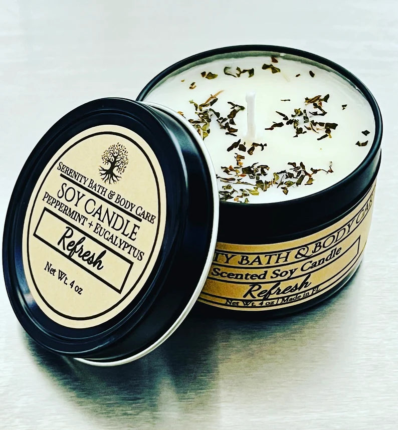 Bulk Scented Soy Candles| 4oz Wholesale Candles -Set of 12