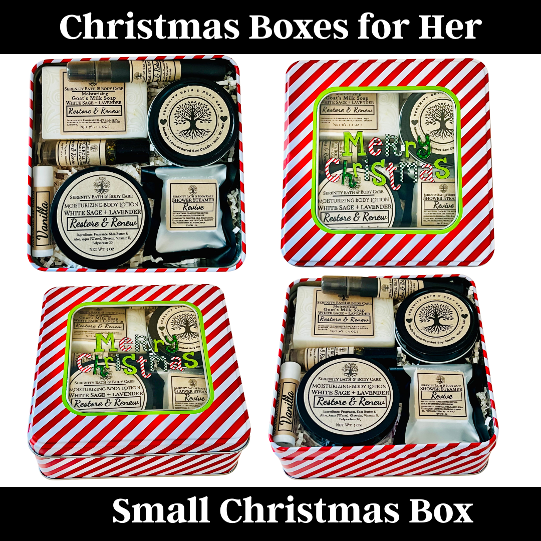 Christmas Gift Box for women, Self Care Gift for Her, Holiday Gift Sets for Women, Bath and body Gift Sets