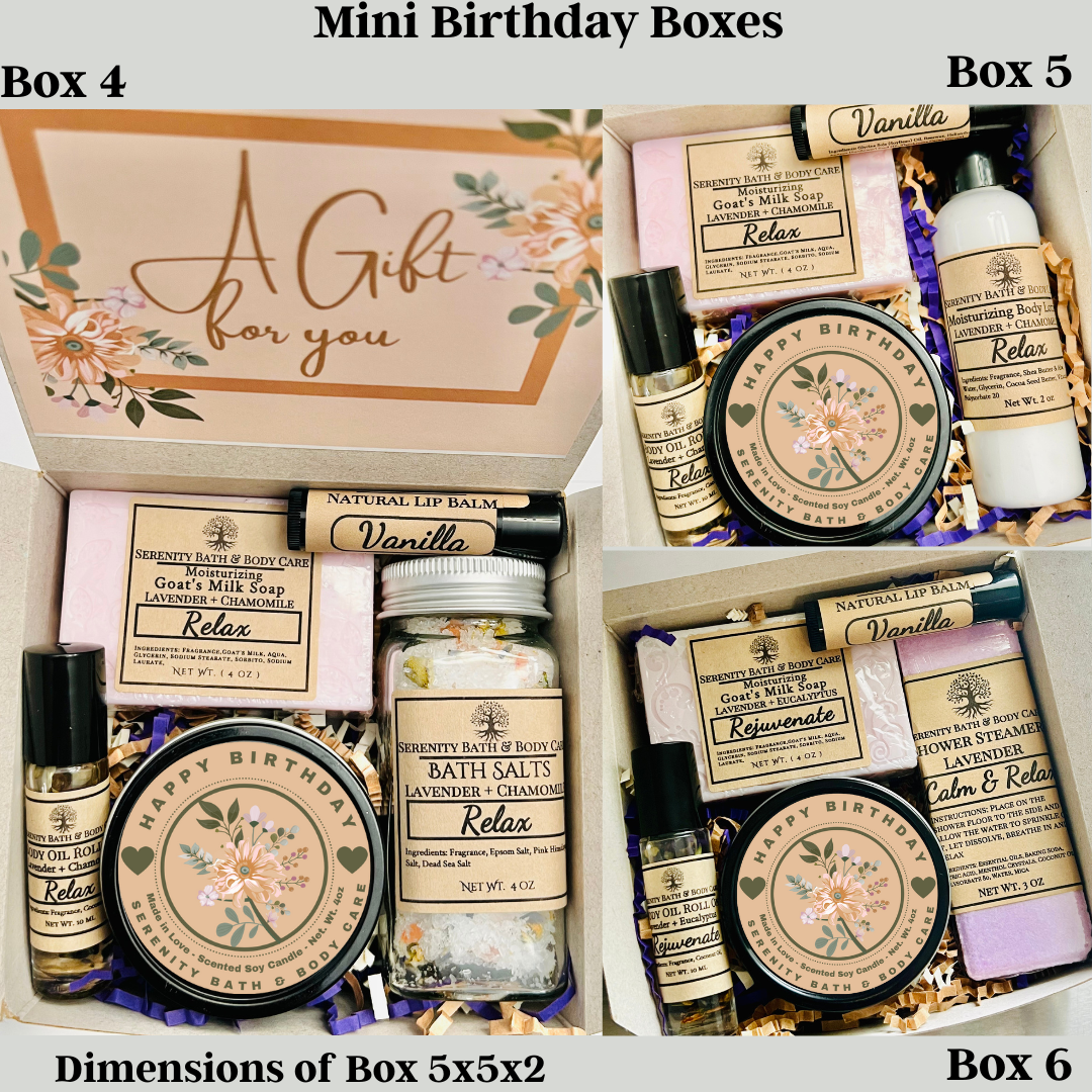 Mini Spa Gift Boxes for Christmas, Employee Appreciation, and Self Care |Corporate Gifts, Bulk Christmas Employees Gifts