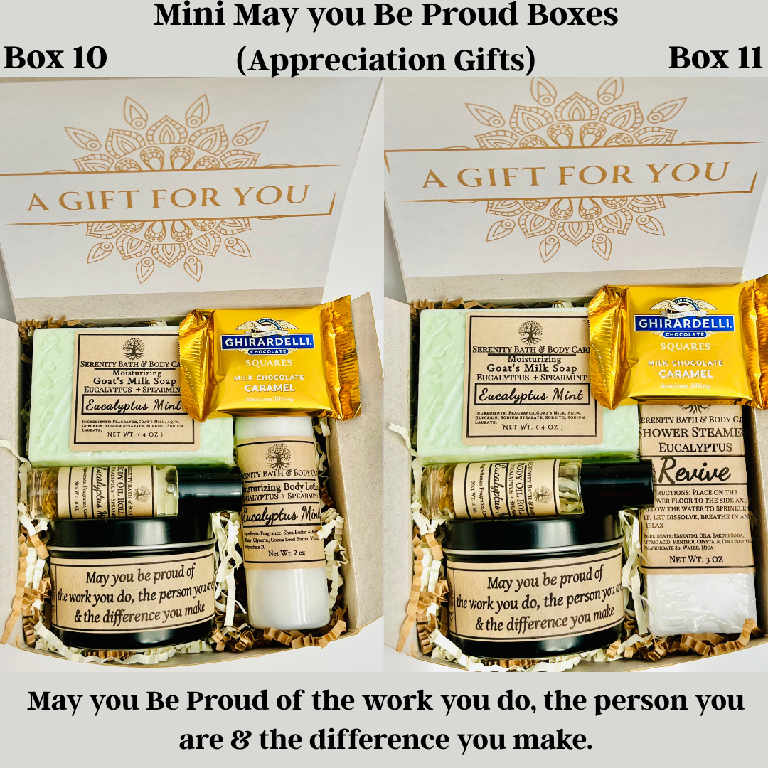 Mini Spa Gift Boxes for Christmas, Employee Appreciation, and Self Care |Corporate Gifts, Bulk Christmas Employees Gifts