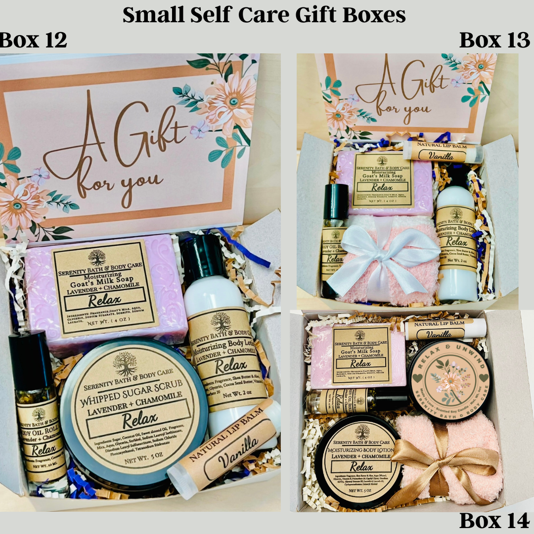 Mini Spa Gift Boxes for Christmas, Employee Appreciation, and Self Care |Corporate Gifts, Bulk Christmas Employees Gifts