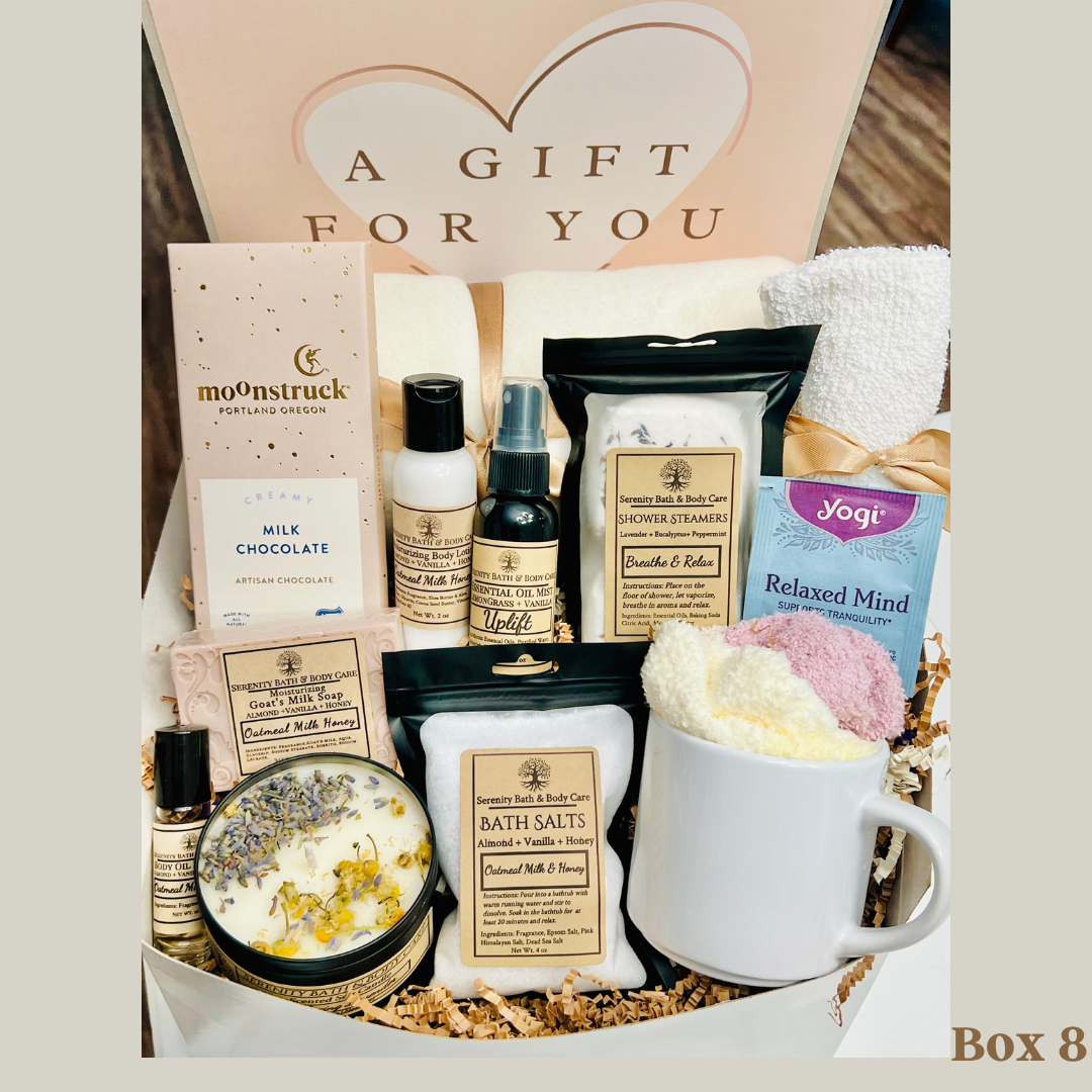 1-Thinking of You Gift Basket, Sympathy Gift Basket, Birthday Gift for Women, Self Care Package, Mother's Day Gift Basket, Sending Hugs, Thank you Gift, Corporate Gifts