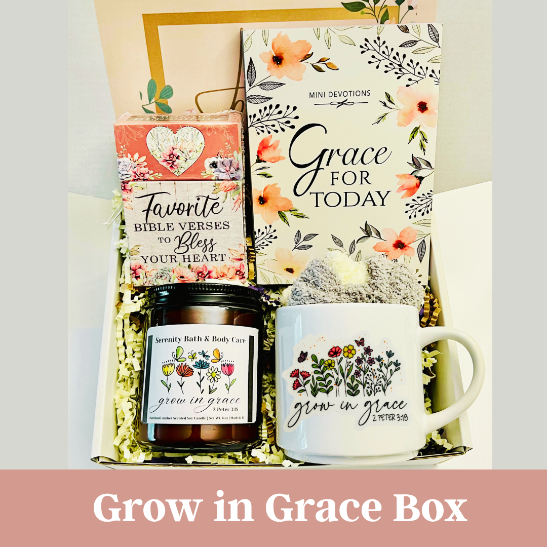 Christian Gift Box for Women, Faith Gift Set, Inspirational Devotional Gift for Birthday, Christmas, Thinking of you