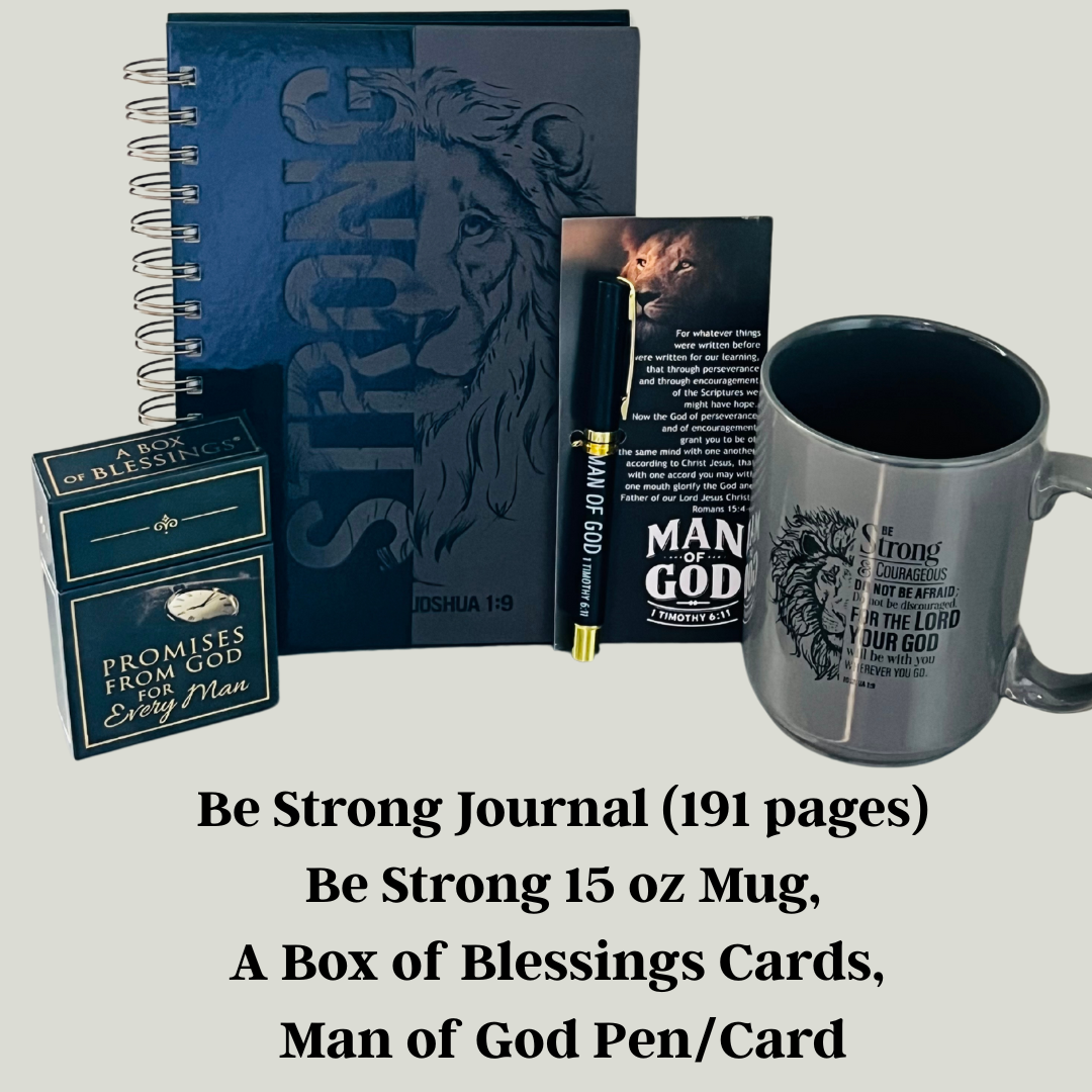 Man of God Christian Gift Box, Men Gifts, Father's Day Gift, Birthday Gift for Husband, Boyfriend, Son, Christmas Gift for Men, Dad Gift