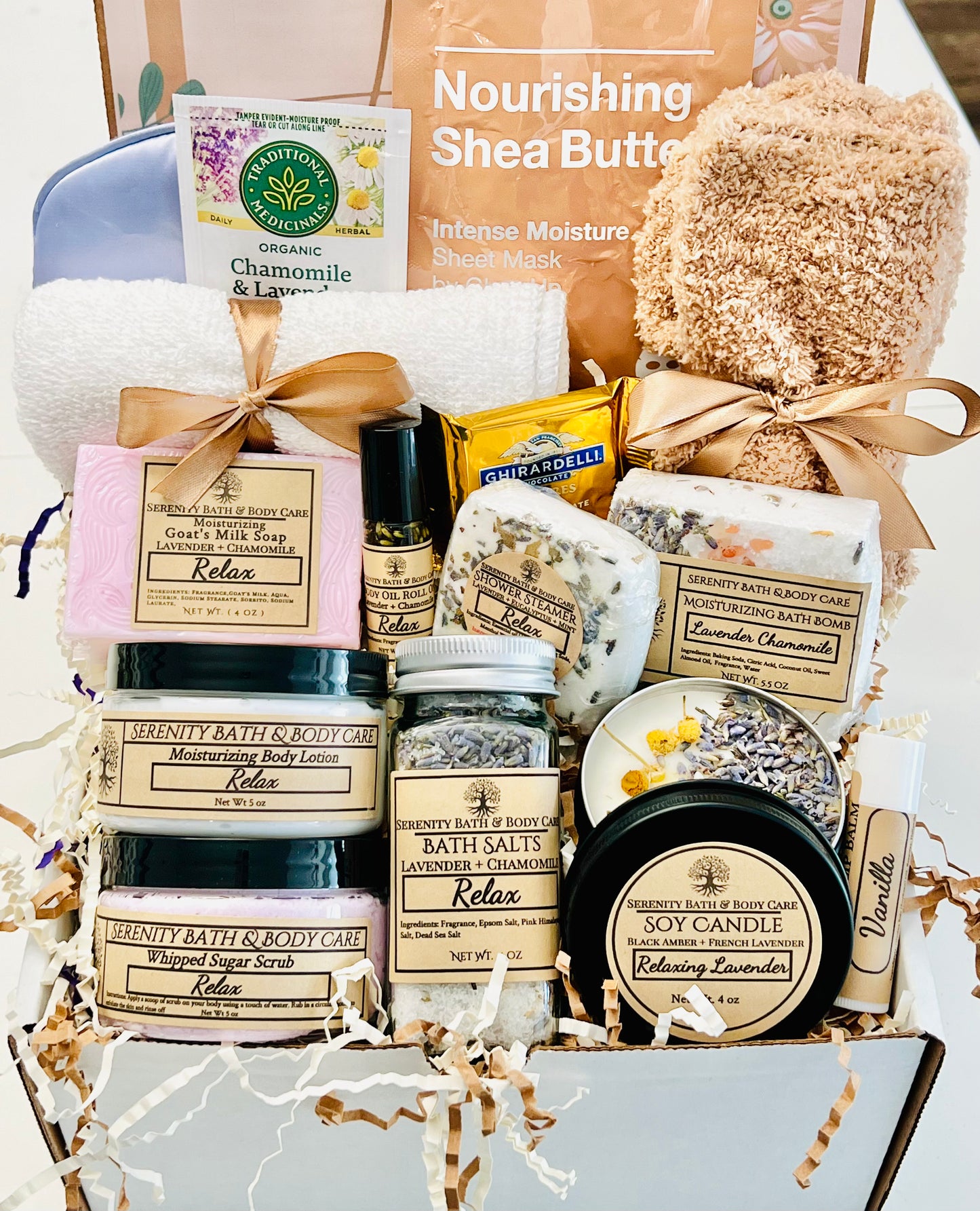 1-A Birthday Gift for Her, Valentine's Day Box, Mother's Day Gift Basket, Christmas Gift for Women, Care Package, Sending Hugs, Self-Care Gift