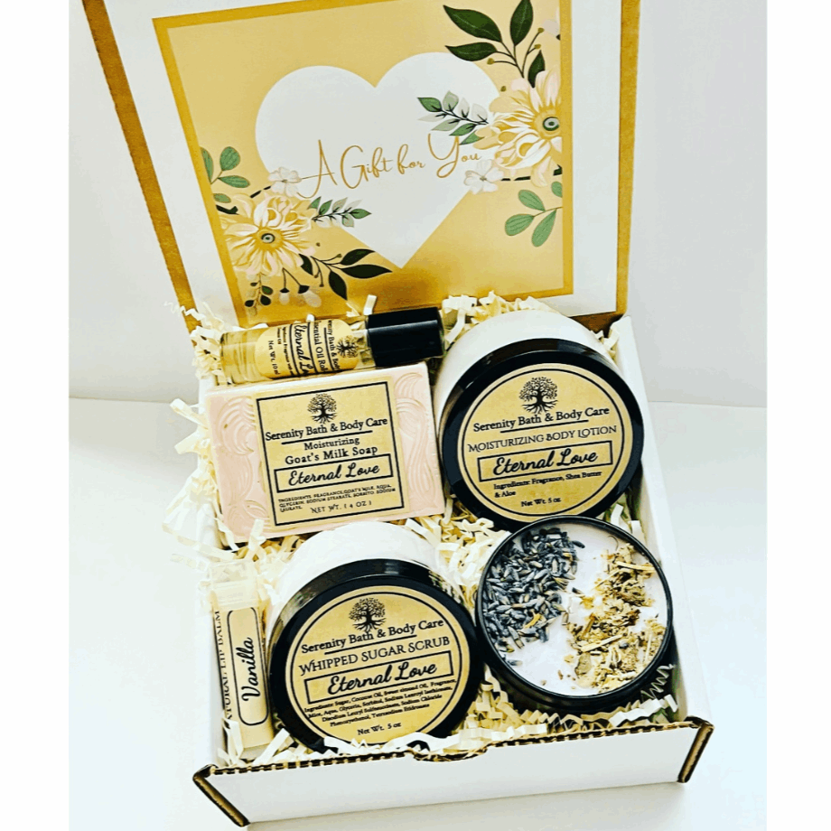 6-Piece Spa Gift Box for Women| Relaxation Self Care Box| Birthday Gift for Her