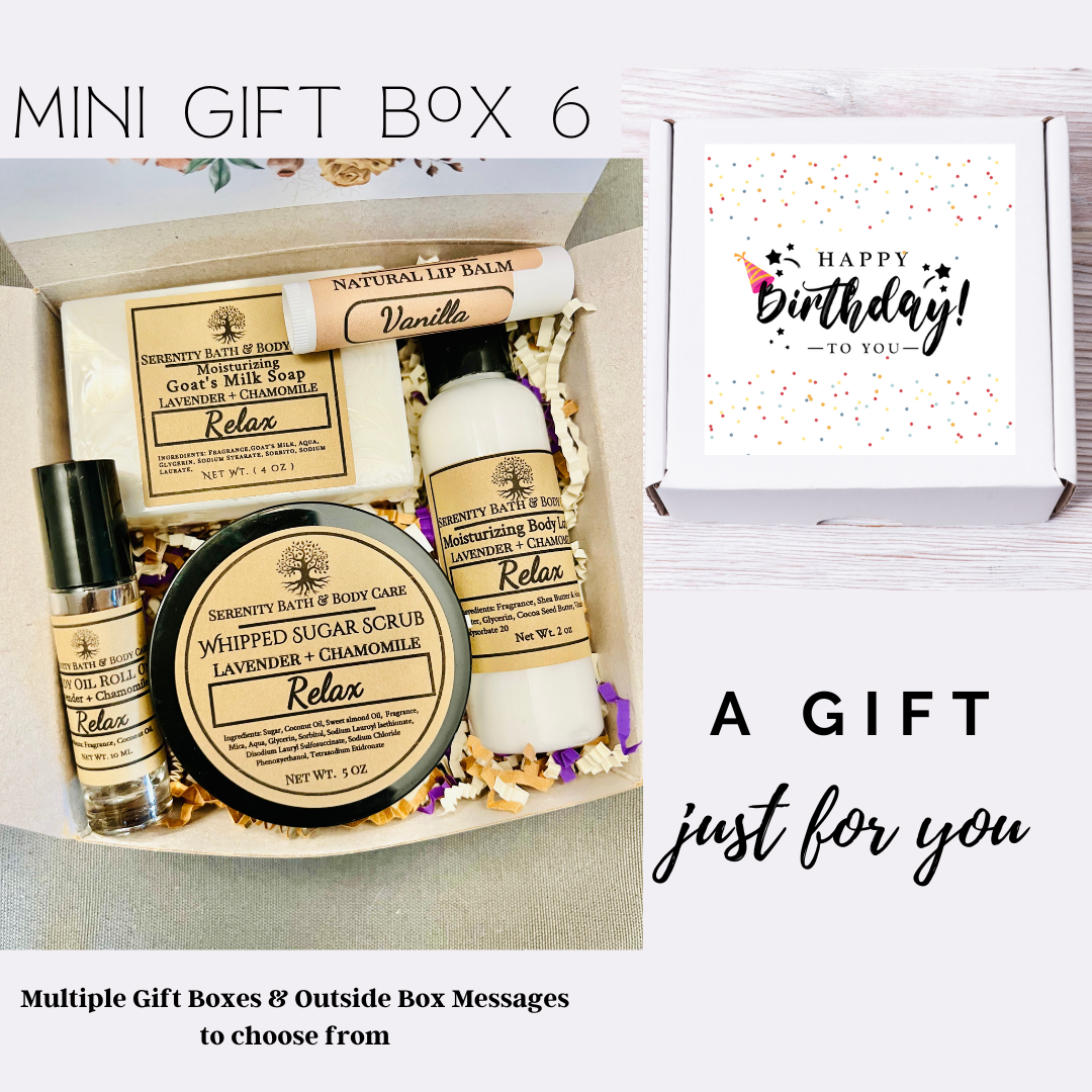 A Mini Gift for Her| Self Care Gift Box| Relaxation Bath and Body Gift Set| Birthday Gifts| Mom Gifts| Friend Gifts| Thank you Gifts| Thinking of You Git