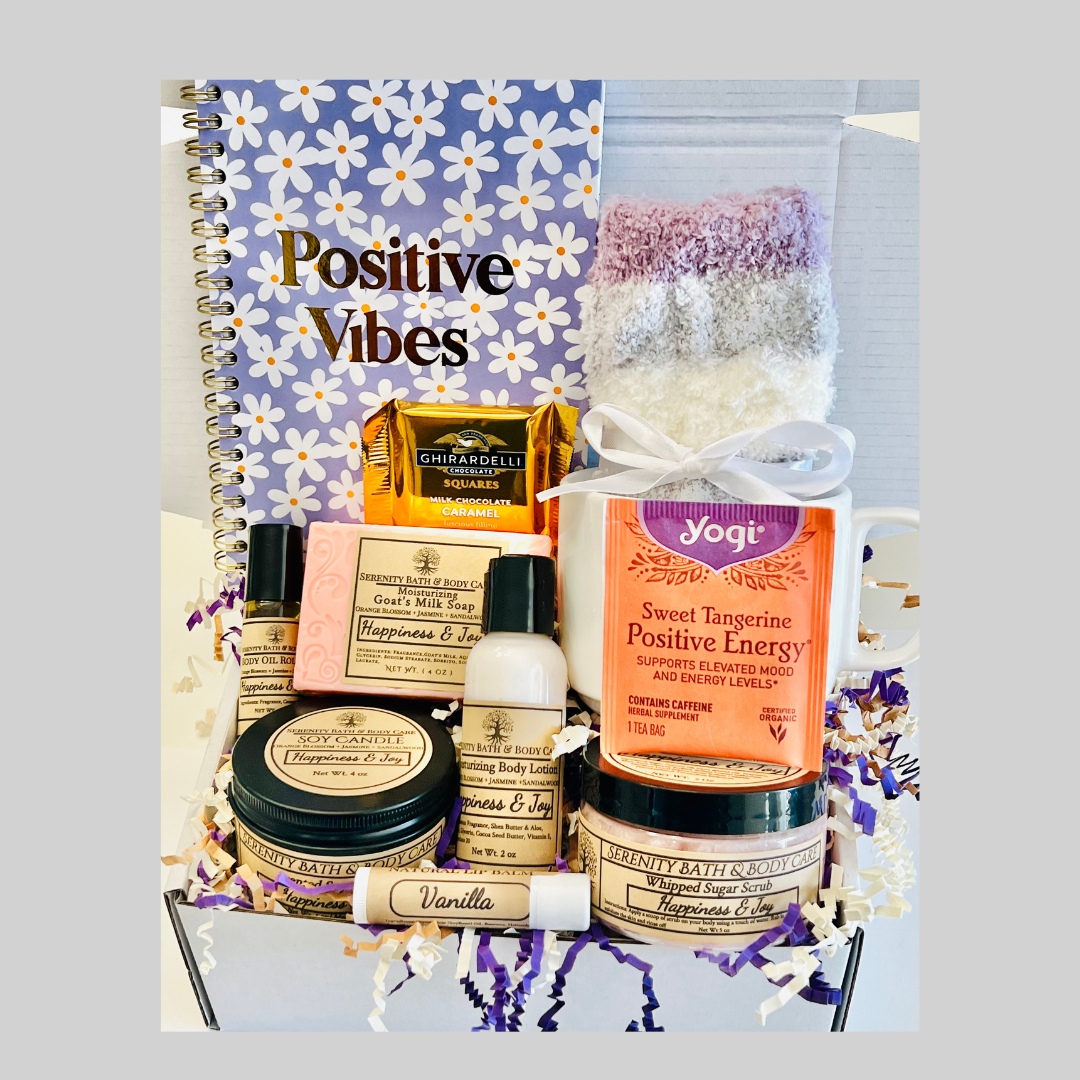 A Inspirational Gift Box | Positive Vibes Gift Idea| Birthday Gift| Best Friend Gift| Graduation Gifts| Entrepreneur Gifts| Thank You Gifts| Employee Appreciation Gifts