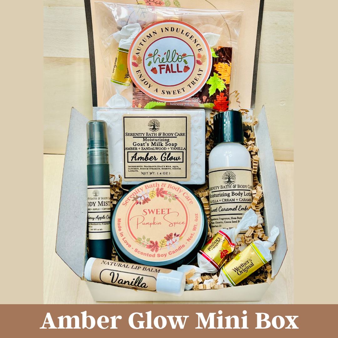 Hello Fall Autumn Spa Gift Box | Self Care Gifts for Women | Cozy Fall Birthday, Thank You & Seasonal Gift