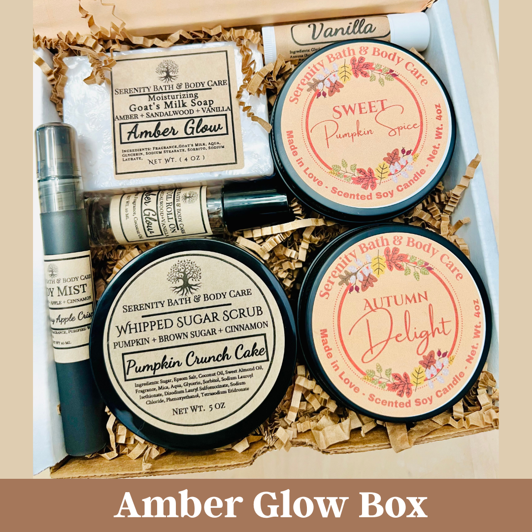 Hello Fall Autumn Spa Gift Box | Self Care Gifts for Women | Cozy Fall Birthday, Thank You & Seasonal Gift
