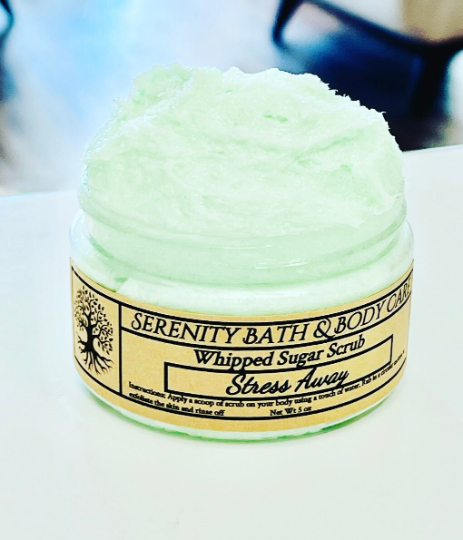 Bulk Whipped Sugar Scrub| Wholesale Scented Sugar Scrubs 5oz -Set of 12