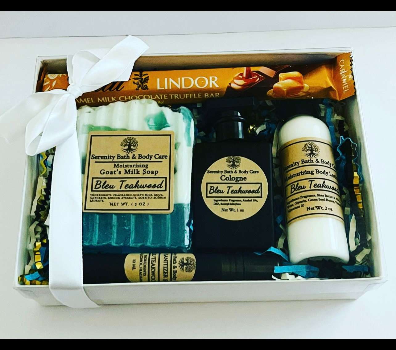 Black Amber Bath and Body Care - 4pc Mens Gift Set Birthday Gifts