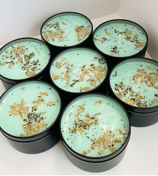 Fresh Eucalyptus Mint Scented Candle