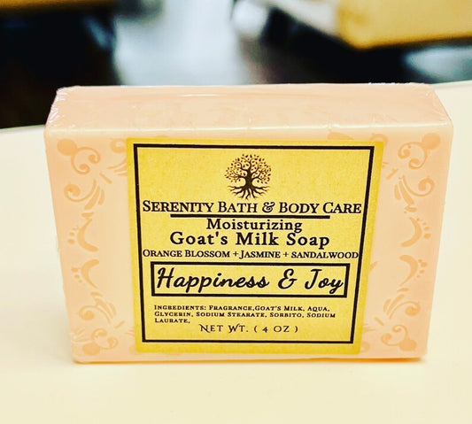 Happiness & Joy Goat's Milk Soap| Natural Bar Soap