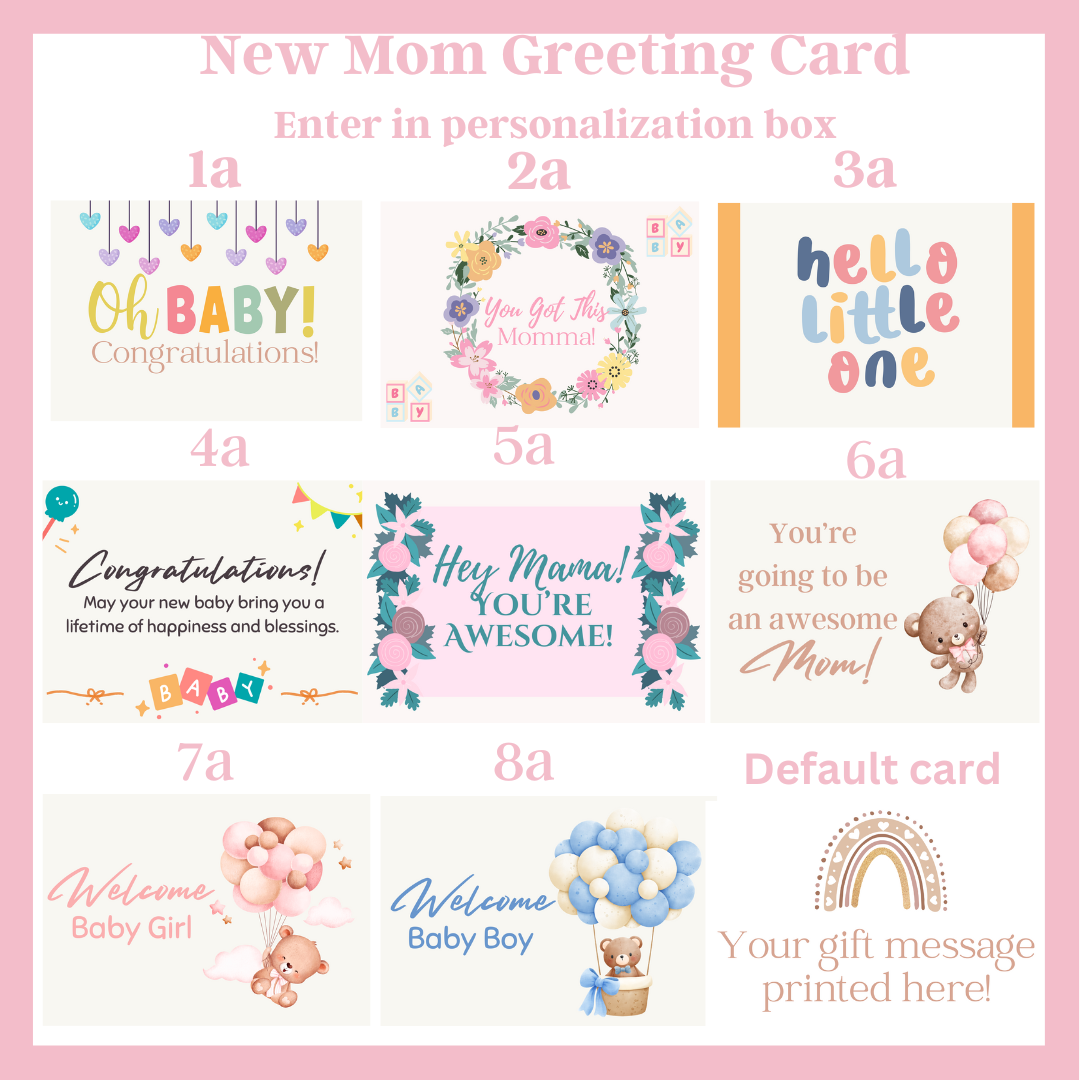New Mom Gift Box, New Mom Care Package, New Mom & Baby Gift Set, Pregnancy Gift Box, Personalized New Mom Gift