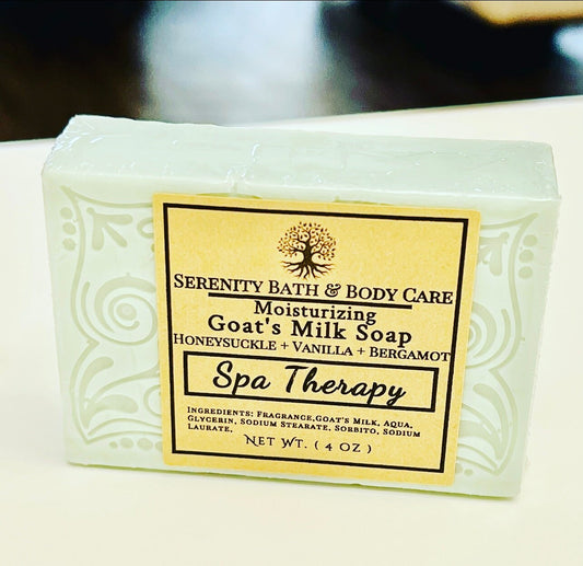 Build a Box- Add On- Spa Therapy Goats Milk Soap| Natural Soap| Gift for Her| Create a Gift Box