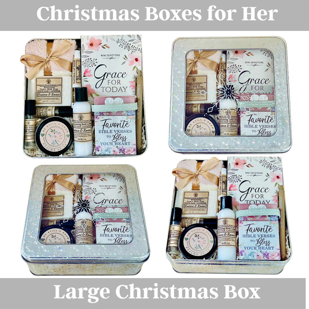 Christian Christmas Boxes for Her – Inspiring Gifts Filled With Faith & Self-Care