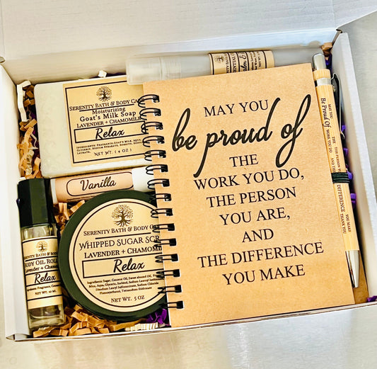 Employee Appreciation Gift, Bath and Body Spa Gift Box, Self Care Box, Friend Gift, Thank You Gift Ideas