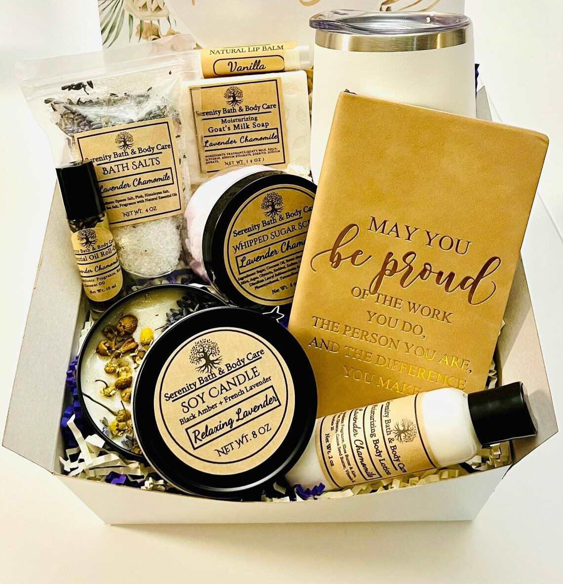 A Gift for Her| Bath and Body Gift Set| Thank You Gifts| Self-Care Gift Box for Women| Employee Gifts| Mom Gifts| Best Friend Gifts| Wellness Gifts