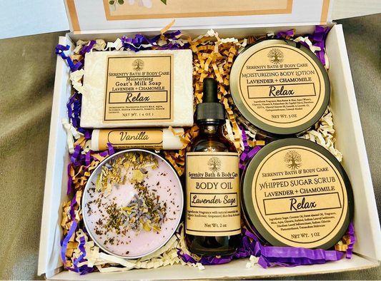 Black Owned| Spa Gift Set| Women's Spa Gift Box| Self Care Gift Box for Women| Gifts for Mom| Birthday Gifts for Her