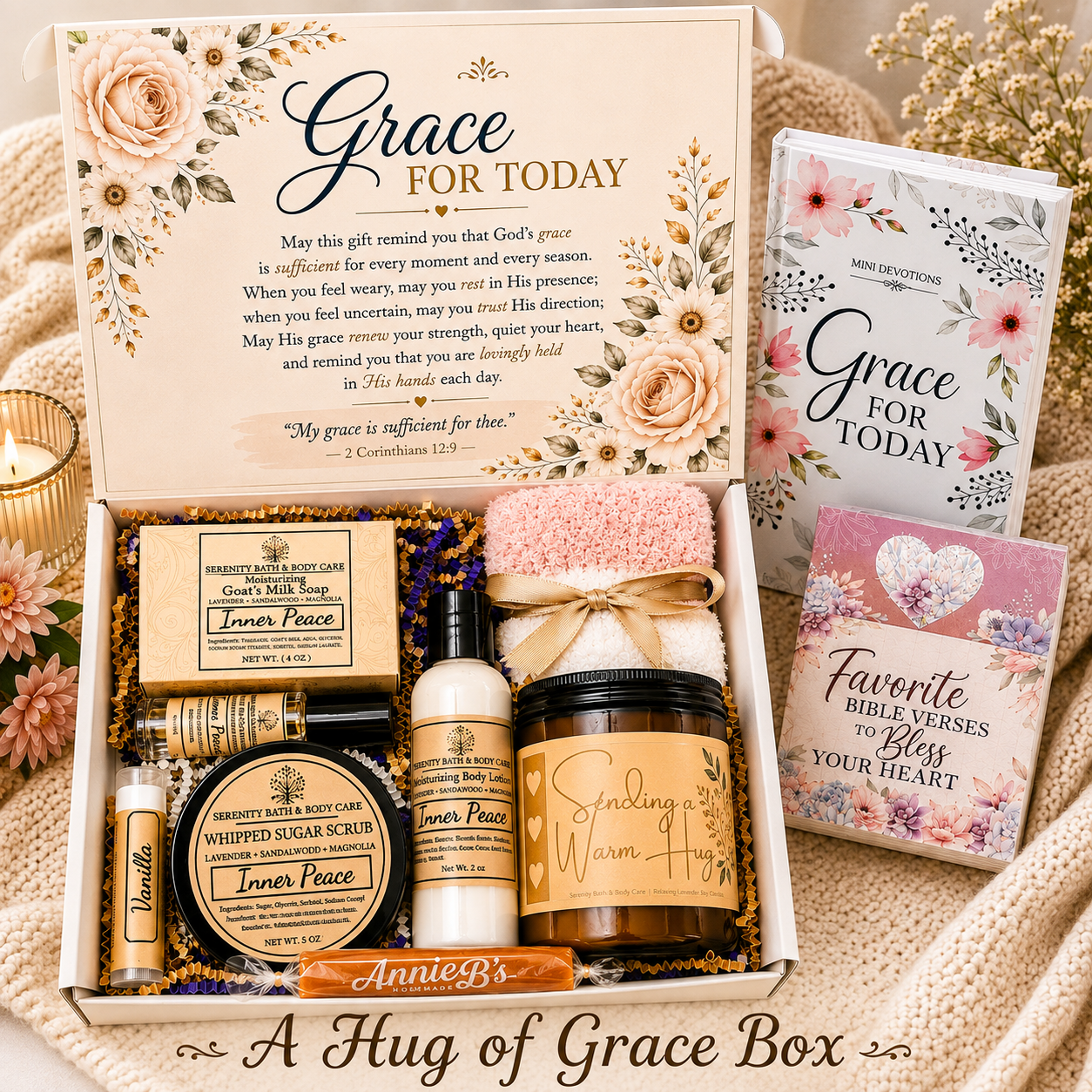 Christian Gift Box for Women | Faith-Based Care Package | Birthday, Christmas & Mother's Day Gift
