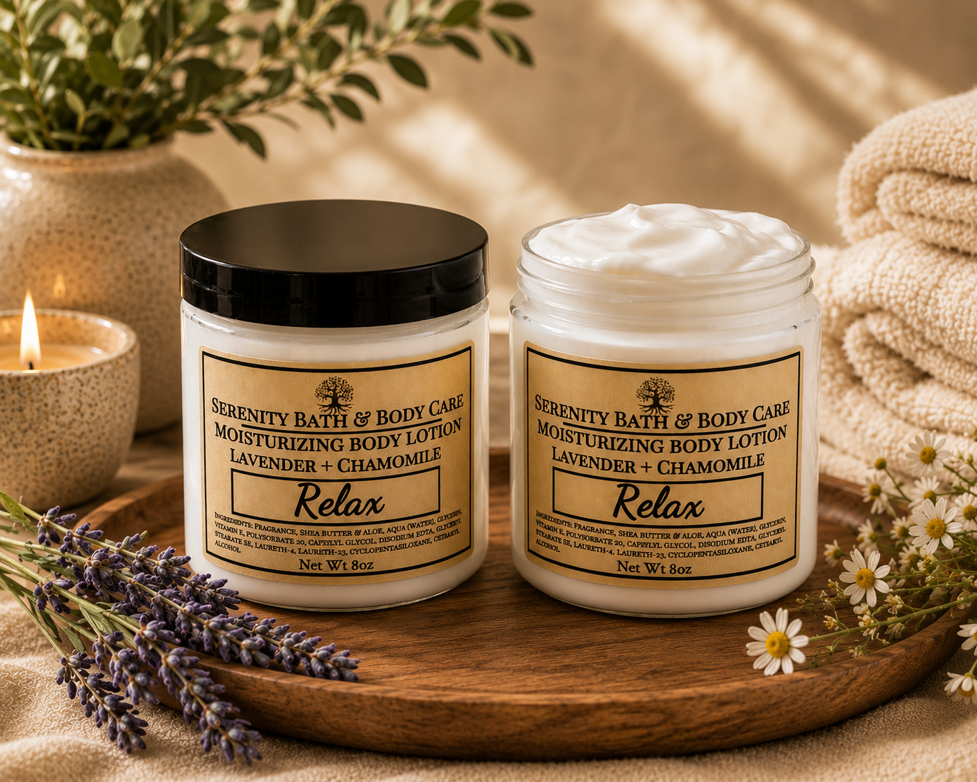 Whipped Sugar Scrub and Moisturizing Body Lotion Bundle Set