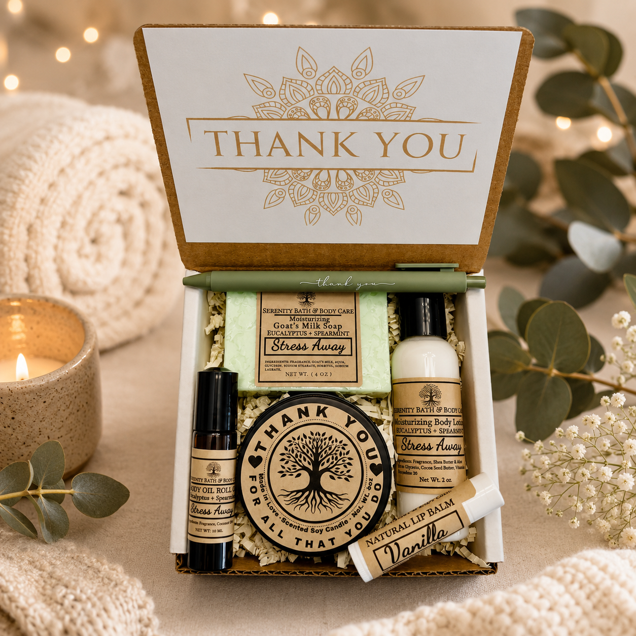 Mini Gift for Employees, Thank You Gift for Staff, Co-Worker & Team – Small Gift Box