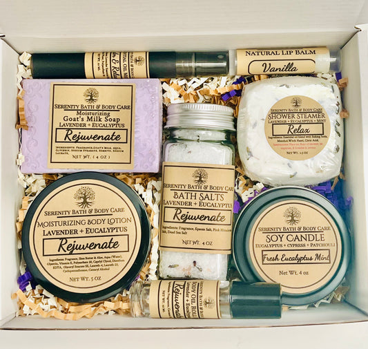 1-A Gift for Her| Self Care Box| Spa Gift Box| Relaxation Gift Box| Birthday Gifts for Women| Co-Worker Gift| Employee Gift Box