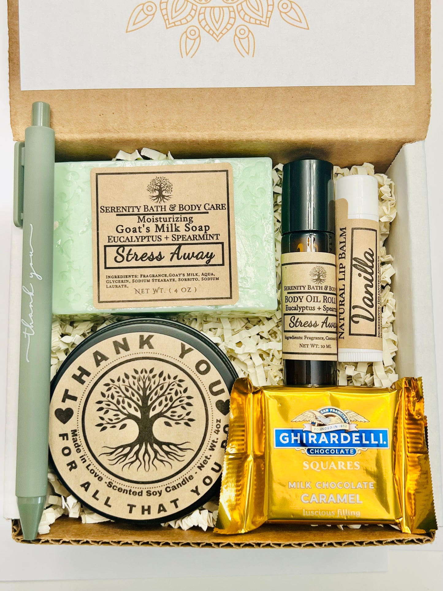 Employee Appreciation Day Gift Box – Thank You Gift for Staff, Co-Worker & Team – Mini Spa Self Care Box