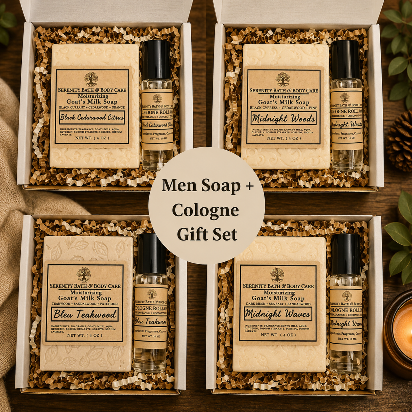 A Gift for Him | Mini Men’s Gift Box & Self Care Package | Father’s Day, Christmas, Birthday, Employee & Thank You Gift Ideas for Men