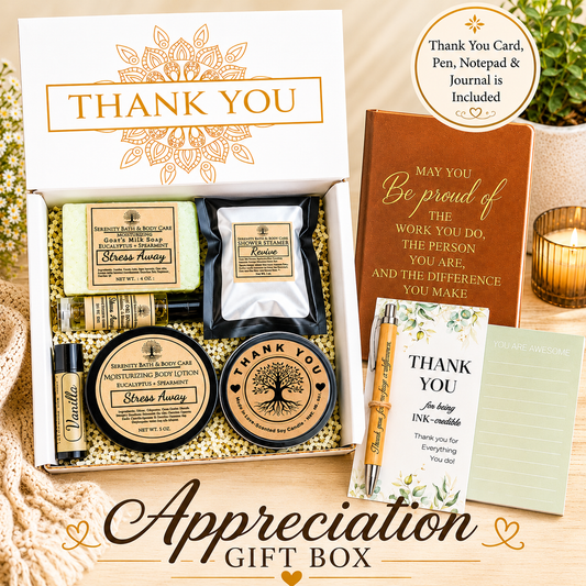 Thank You Gift Box | Employee Appreciation Gift | Co-Worker & Christmas Gift for Employees