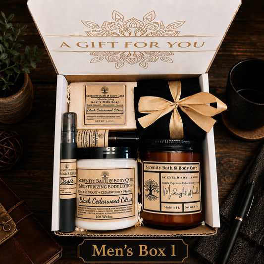 Men Gift Set| Father’s Day Gift| Men Birthday Gift Box| Gift for Husband | Self Care Package for Him|Men Christmas Gift