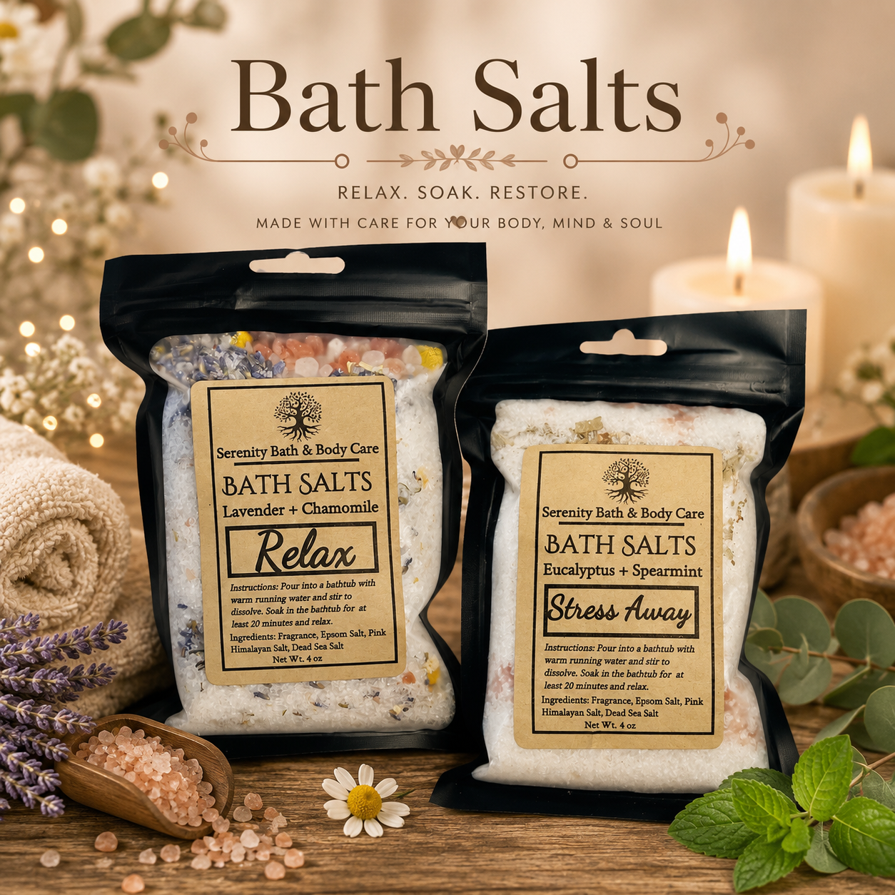 Build a Box- Bath Salts 4oz