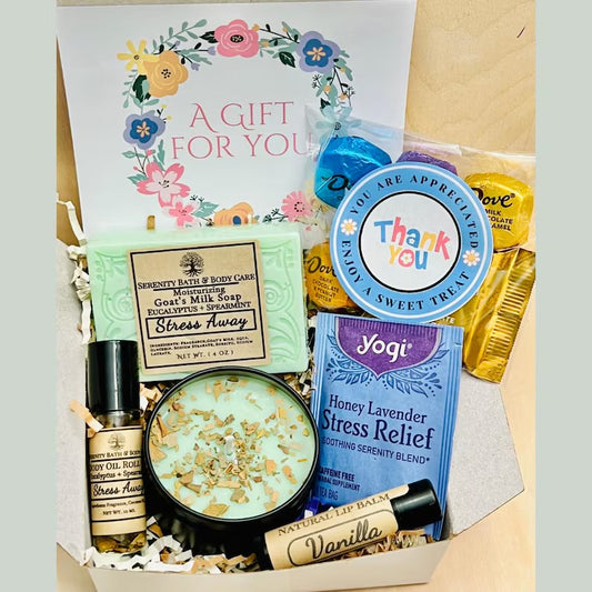 Mini Spa Gift Box for Thank you Gift, Birthday Gift, Thinking of you Gift, Congrats Gift