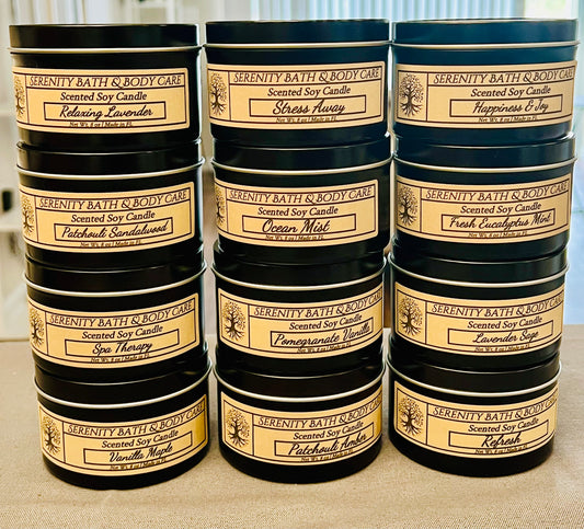 Bulk Scented 8 oz Candles| Wholesale Candles-Set of 12