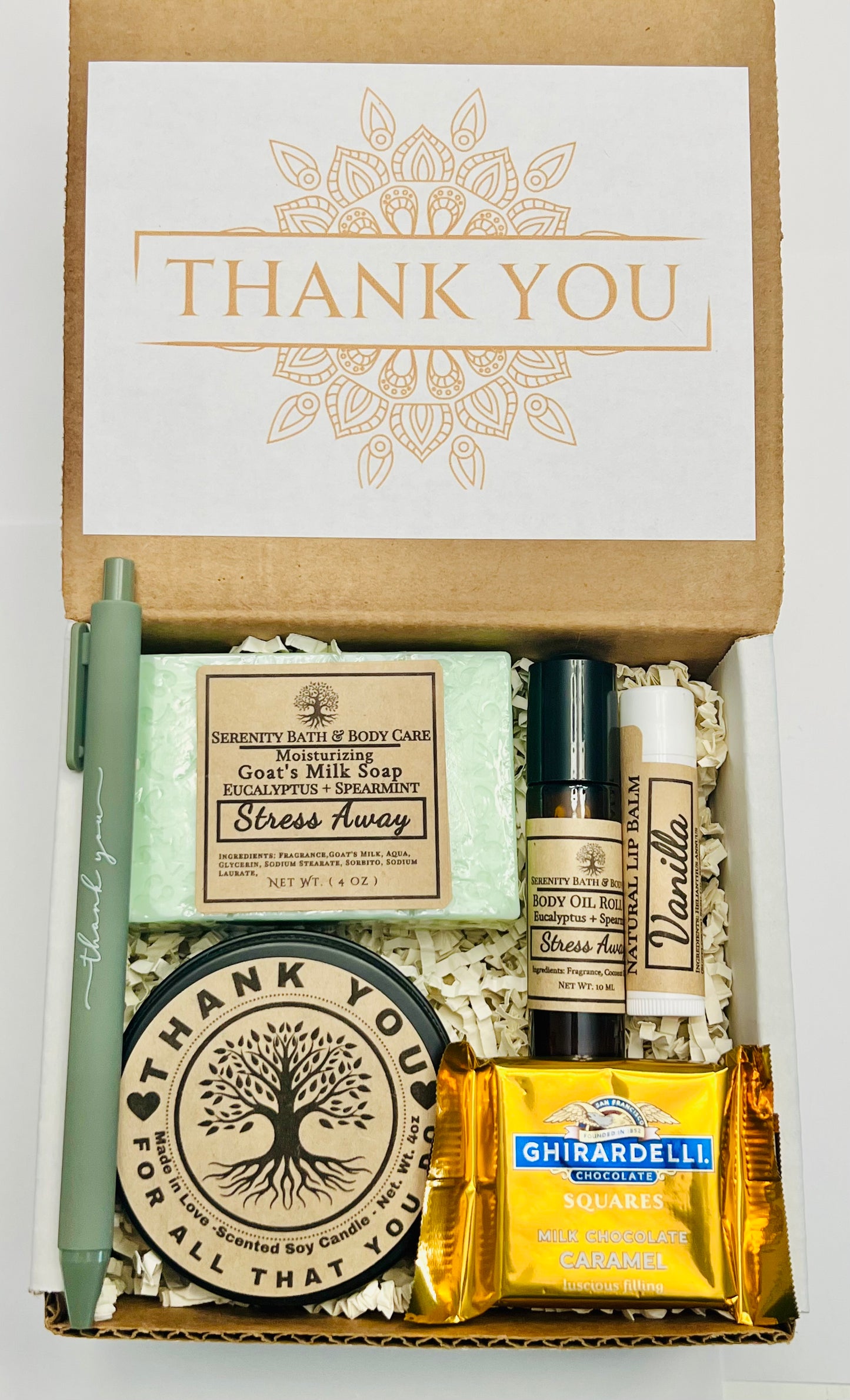 Employee Appreciation Day Gift Box – Thank You Gift for Staff, Co-Worker & Team – Mini Spa Self Care Box