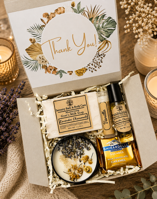 Thank you Gift, Self Care Box, Spa Gift Box, Candle Gift Set, Employee Appreciation Gifts, Congulations Gift, Birthday Gift, Relaxation Gift
