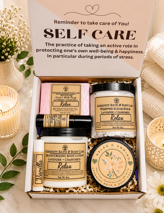 Relax Spa Gift Box for Women – Birthday, Christmas, Thinking of You, Thank you, & Self Care Gift for Her