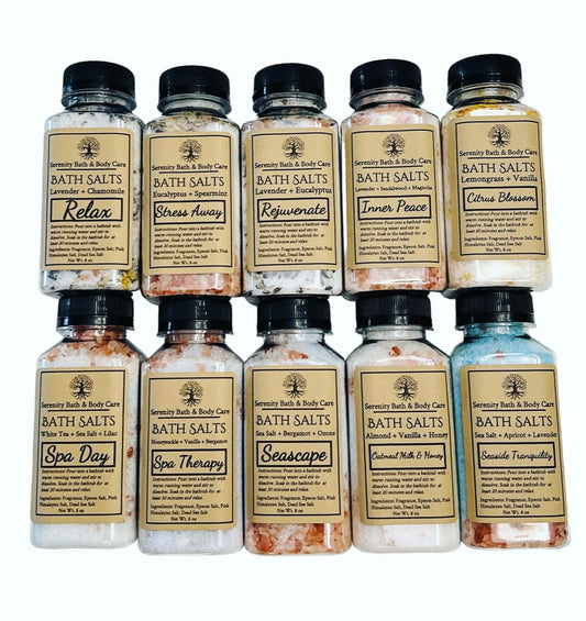 Luxurious Bath Salts Soak - Aromatic and Relaxing, Spa Experience for Self-Care, Perfect Pampering Gift