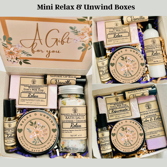 Mini Spa Gift Boxes for Christmas, Employee Appreciation, and Self Care |Corporate Gifts, Bulk Christmas Employees Gifts