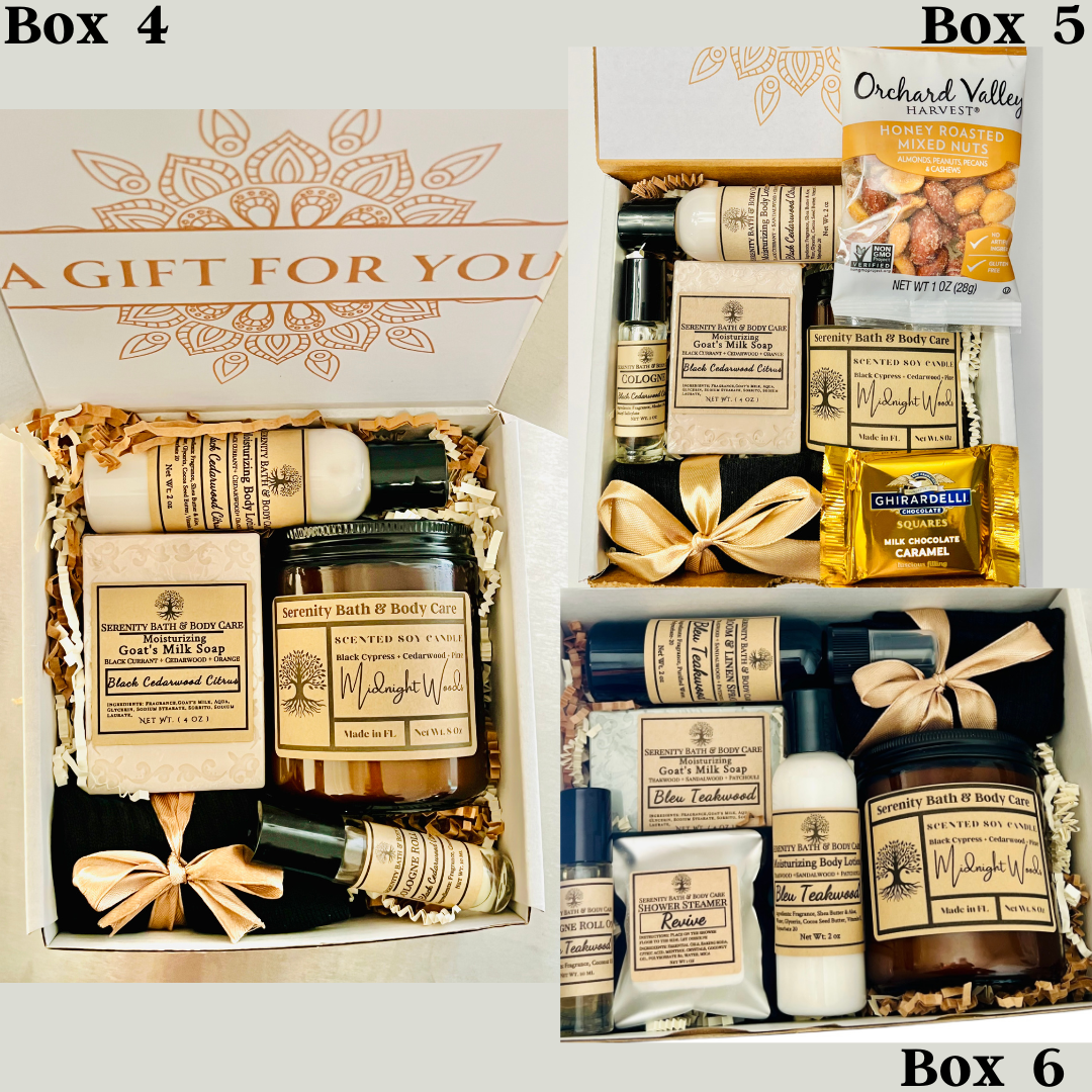 A Gift for Him | Men’s Gift Box & Self Care Package | Father’s Day, Christmas, Birthday, Employee & Thank You Gift Ideas for Men
