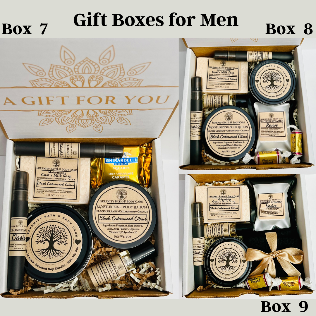 A Gift for Him | Men’s Gift Box & Self Care Package | Father’s Day, Christmas, Birthday, Employee & Thank You Gift Ideas for Men