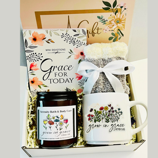 Christian Gift Box for Women, Faith Gift Set, Inspirational Devotional Gift for Birthday, Christmas, Thinking of you